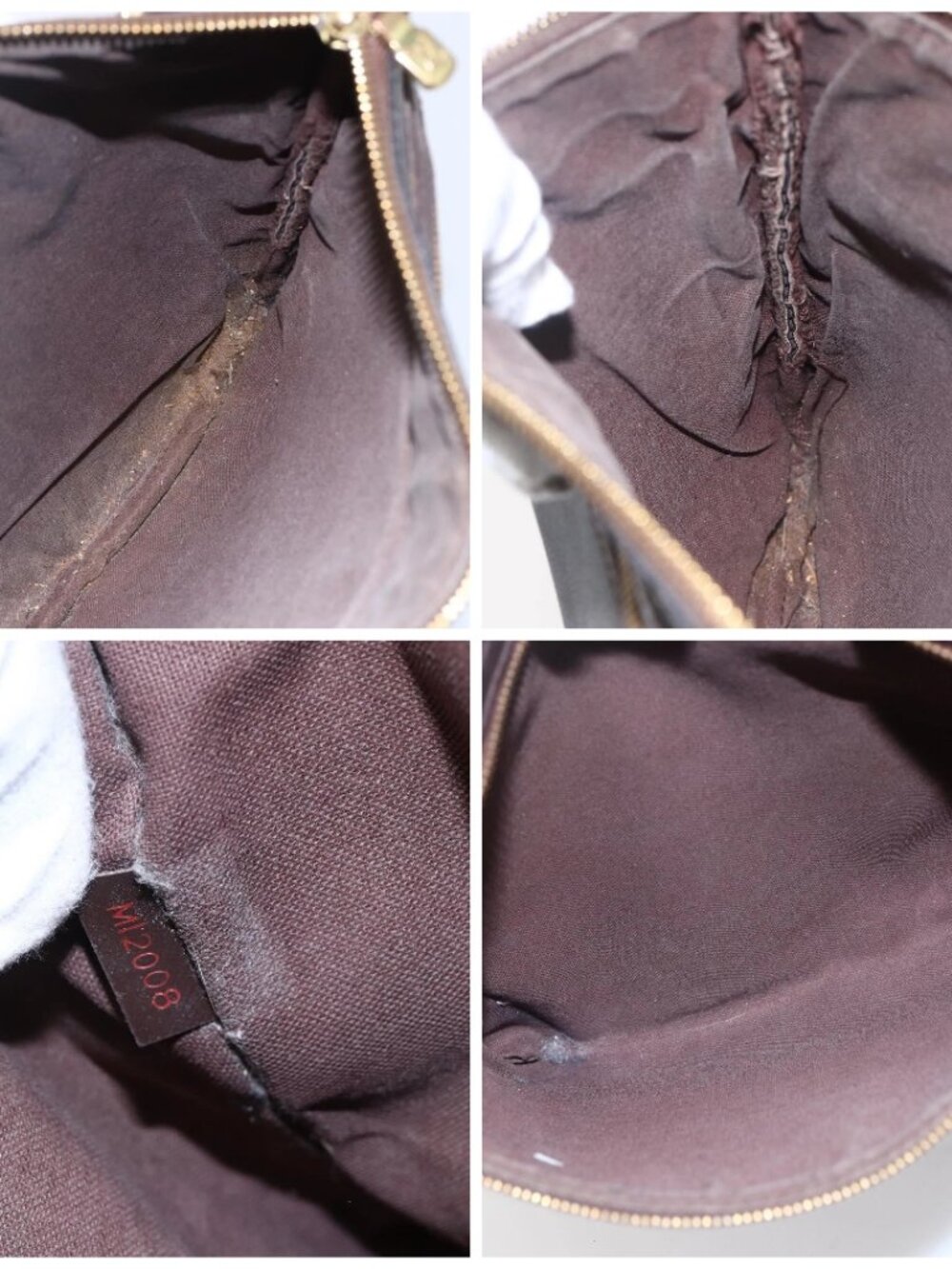 LOUIS VUITTON Damier Ebene Pochette Bosphore Shoulder Bag - Picture 15 of 16